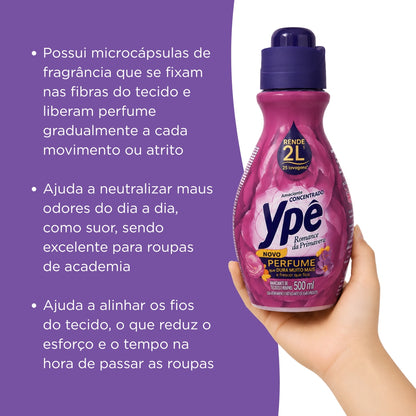 Amaciante Concentrado Romance da Primavera Ypê 500ml