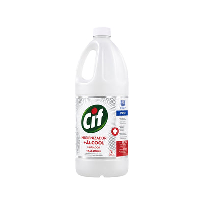 Limpador Higienizador + Álcool Sem Cheiro CIF Pro 2 Litros