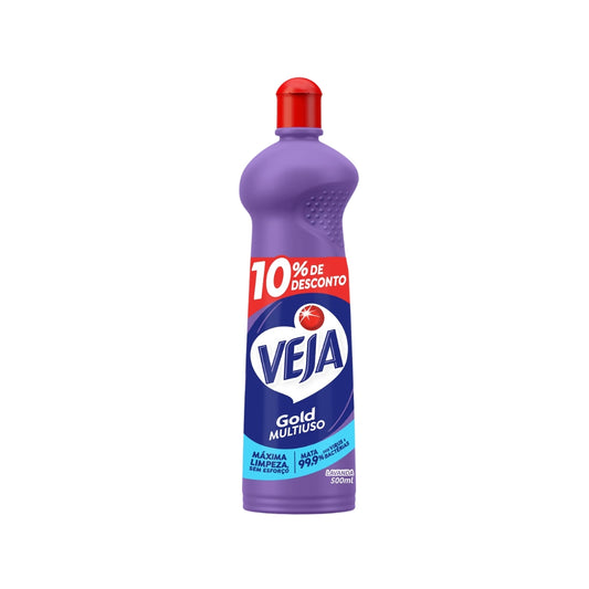 Limpador Multiuso Veja Gold Lavanda E Álcool 500ml
