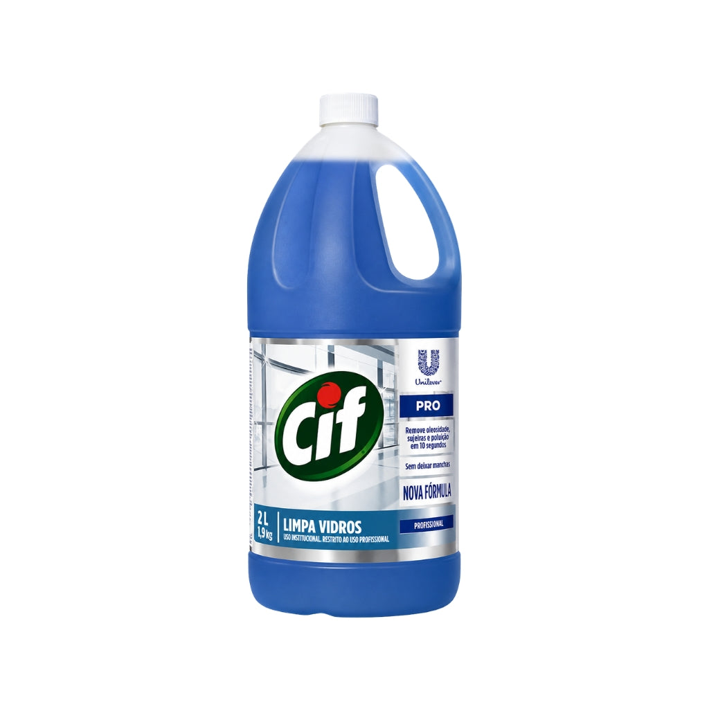 Limpa Vidros Profissional Secagem Ultrarápida Cif 2 Litros