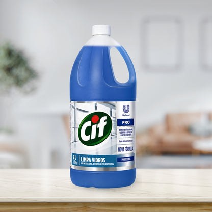 Limpa Vidros Profissional Secagem Ultrarápida Cif 2 Litros