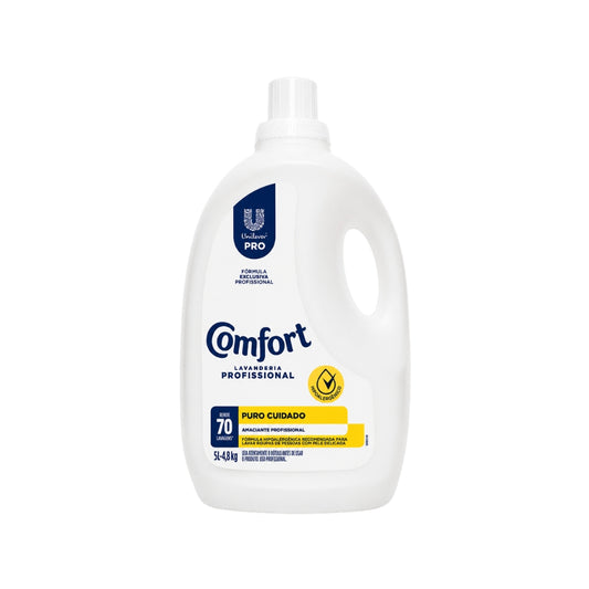 Amaciante Comfort Lavanderia Profissional Puro Cuidado 5 L