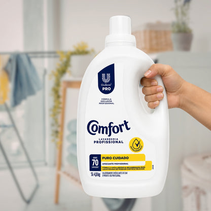 Amaciante Comfort Lavanderia Profissional Puro Cuidado 5 L