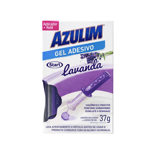 Gel Adesivo Lavanda Azulim 37g com Aplicador E Refil