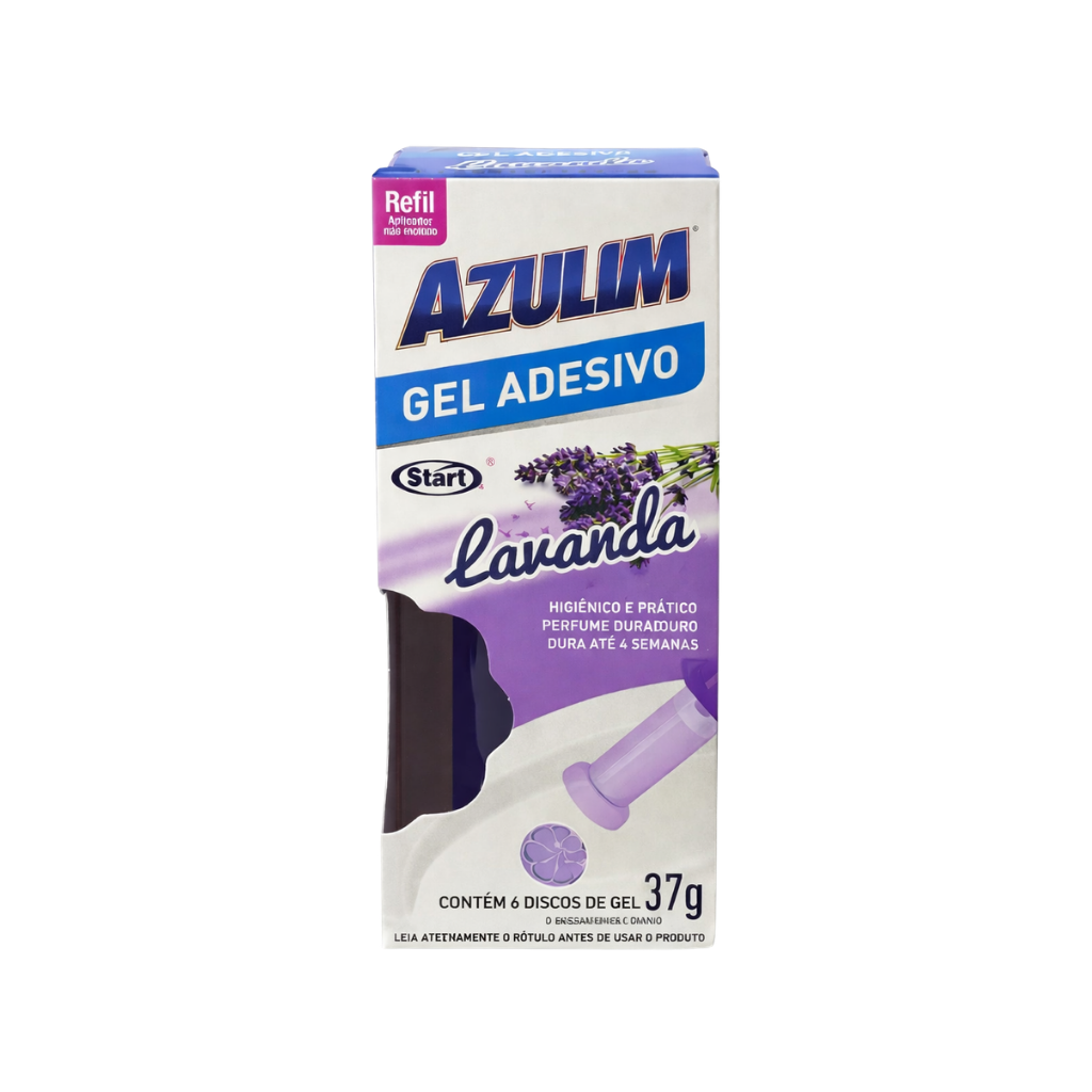 Gel Adesivo Lavanda Refil 37g Azulim