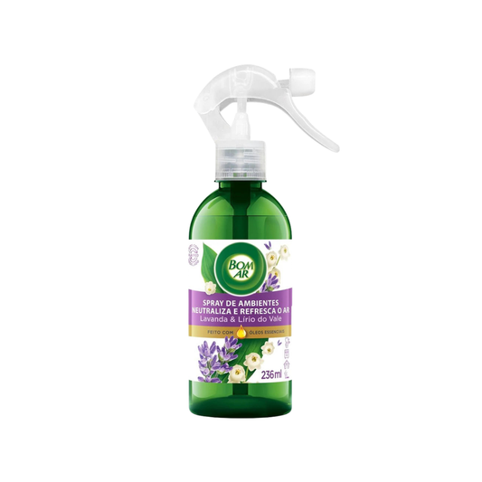 Neutralizador De Odores Bom Ar Lavanda E Lírio Do Vale 236ml