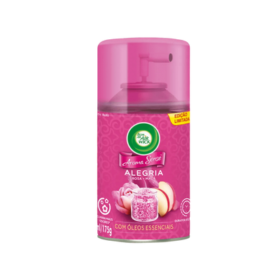 Refil Odorizador De Ambiente Bom Ar Freshmatic Aroma Sense Alegria 250ml