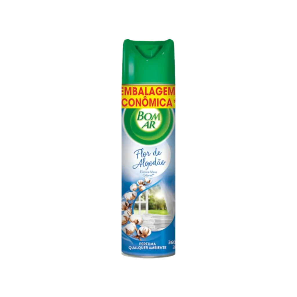 Odorizador De Algodão Bom Ar 360ml