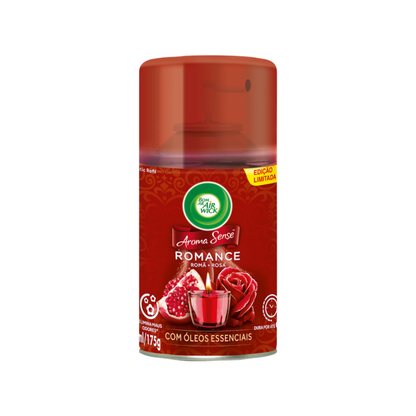 Refil Odorizador de Ambiente Bom Ar Freshmatic Aroma Sense Romance 250ml