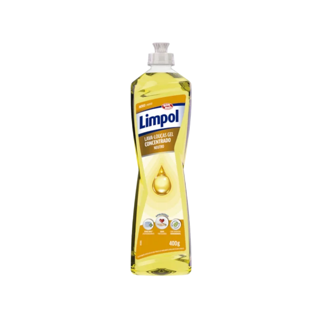 Detergente Em Gel Limpol Neutro 400g