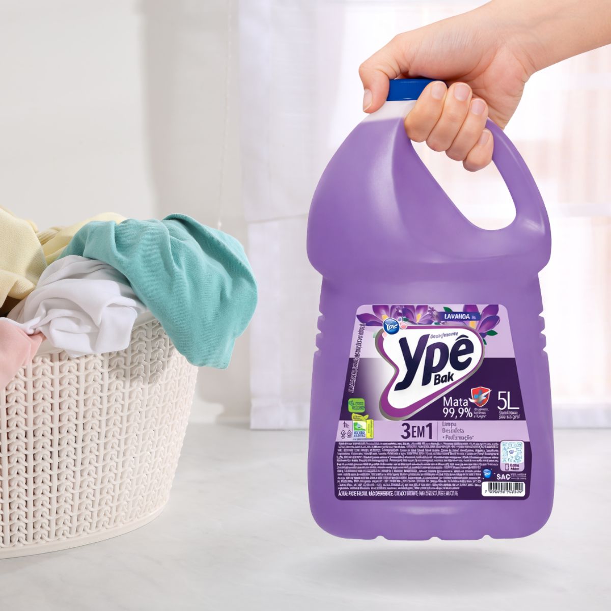 Desinfetante Lavanda Galão Ypê Bak 5Litros