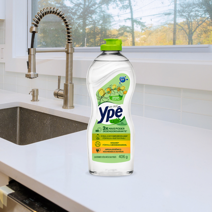 Detergente Gel Concentrado Hipoalergênico Green Ypê 406g