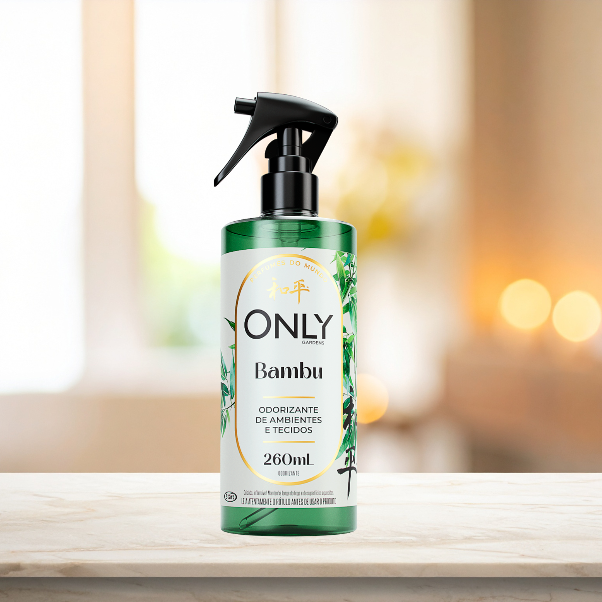 Odorizador De Ambientes E Tecidos Bambu 260ml Only