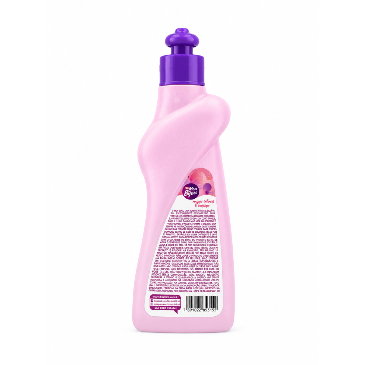 Lava Roupas íntimas e Biquínis Mon Bijou 300ml
