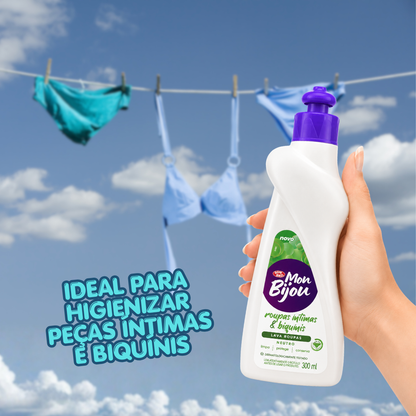 Lava Roupas Íntimas e Biquínis Mon Bijou Neutro 300ml