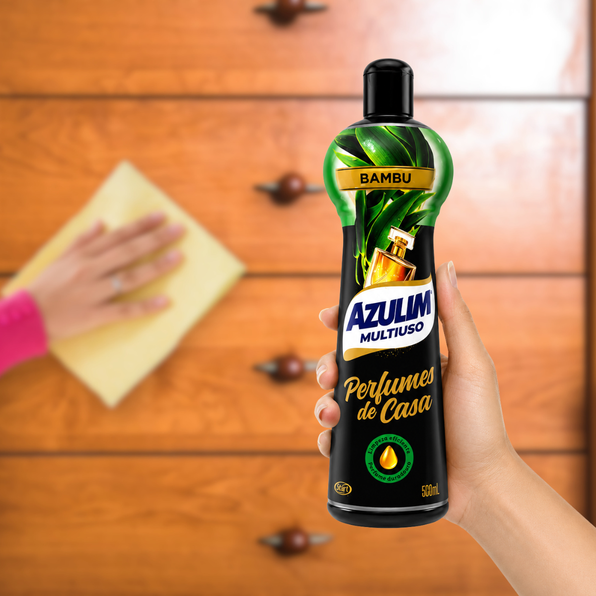 Limpador Multiuso Perfumes de Casa Bambu 500ml Azulim