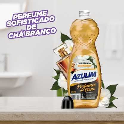 Desinfetante Limpador Perfumado Azulim Chá Branco 1 Litro