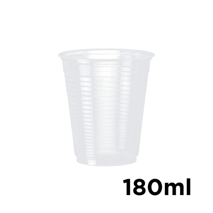 Copo Plástico Descartável   Transparente  180ml 100 Unidades Copomais
