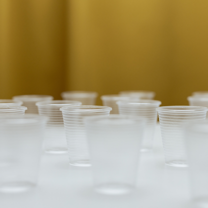 Copo Plástico Descartável   Transparente  180ml 100 Unidades Copomais