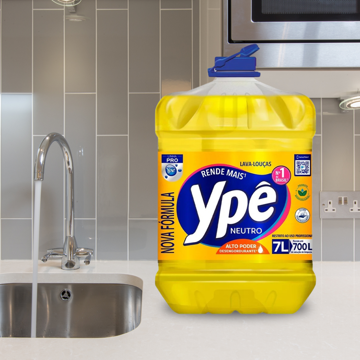 Detergente Neutro  Ypê Pro 7 Litros