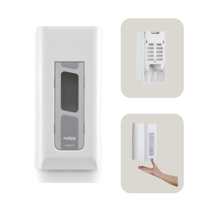 Dispenser Saboneteira Líq./Álcool Gel 800ml C/reserv. Nobre