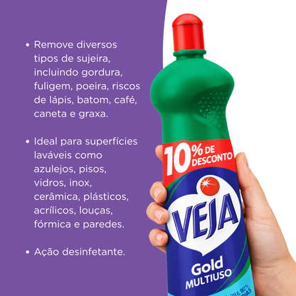 Limpador Multiuso Veja Gold Campestre 500ml