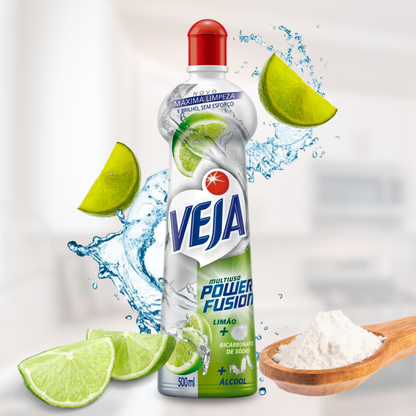 Limpador Multiuso Veja Power Fusion Limão 500ml