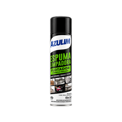 Espuma Limpadora Flotador Limpeza Pesada Azulim 400ml