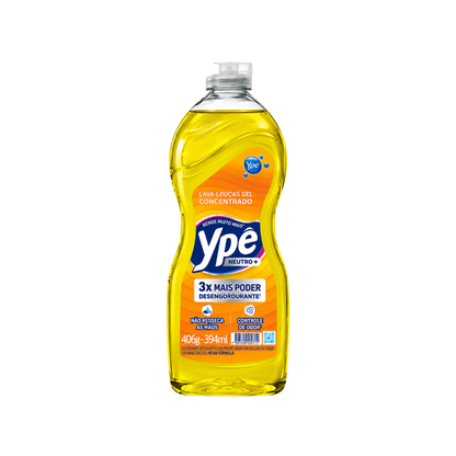 Detergente Gel Concentrado Desengordurante Neutro 406g Ypê