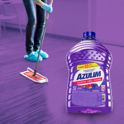 Desinfetante Perfumado Lavanda 5 Litros Azulim Start