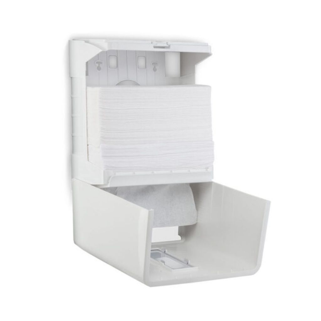 Dispenser De Papel Toalha Interfolhas P/Parede Nobre - Branco