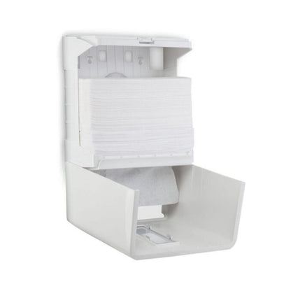 Dispenser De Papel Toalha Interfolhas P/Parede Nobre - Branco