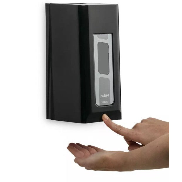 Dispenser Saboneteira Líq./álcool Gel 800ml C/reserv. Nobre Preto