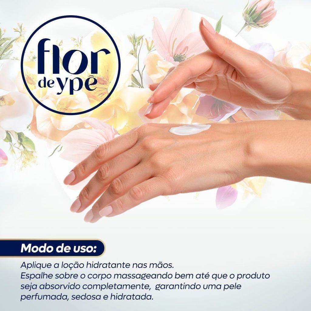 Hidratante Corporal Flor de Ypê Ameixa e Flor de Lótus 400ml Pump