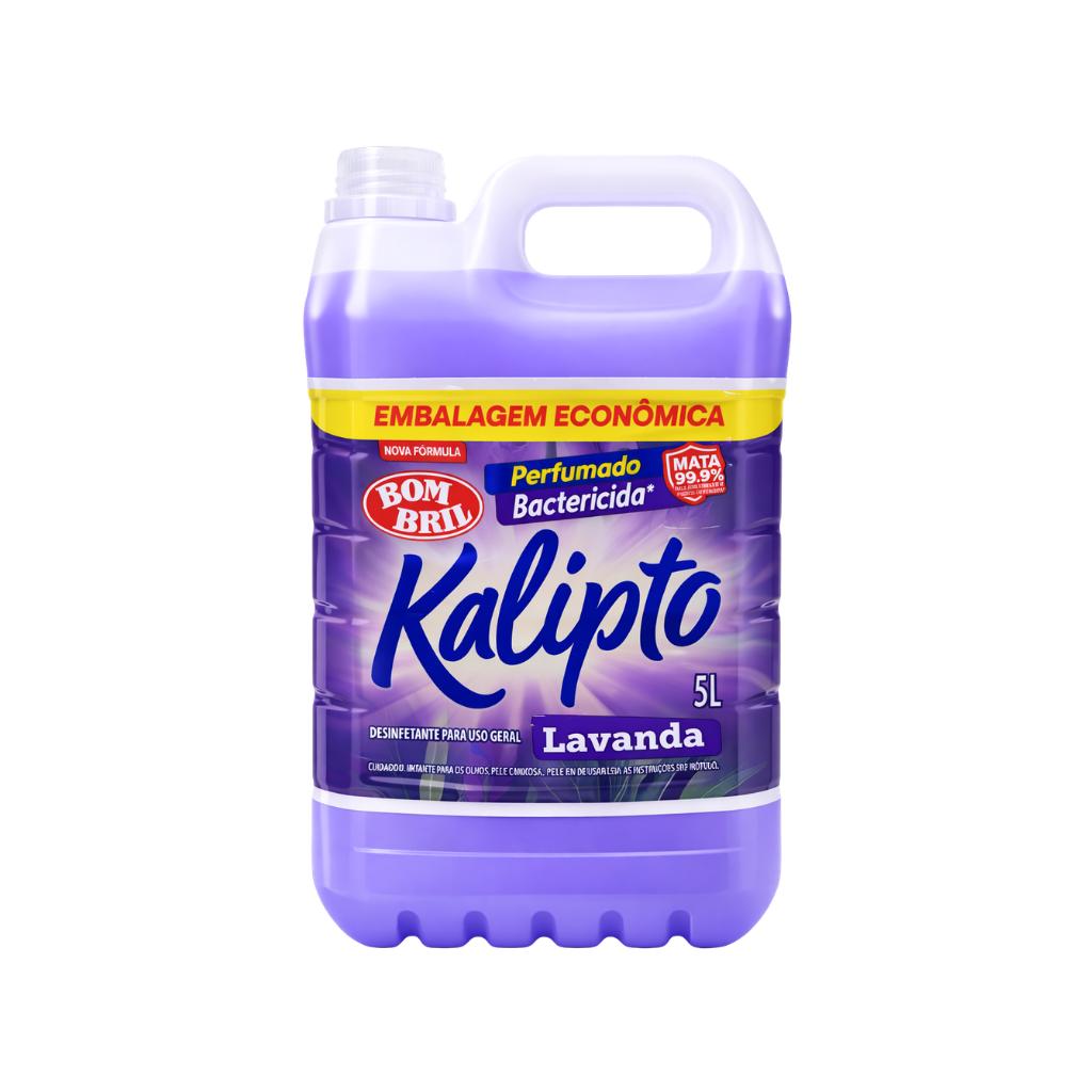 Desinfetante Kalipto Lavanda 5L Líquido para Banheiros e Cozinhas