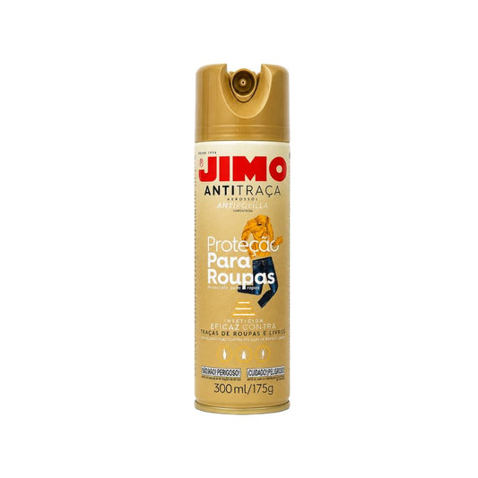 Anti Traça Spray 300ml Proteção Roupas Livros Armários Jimo