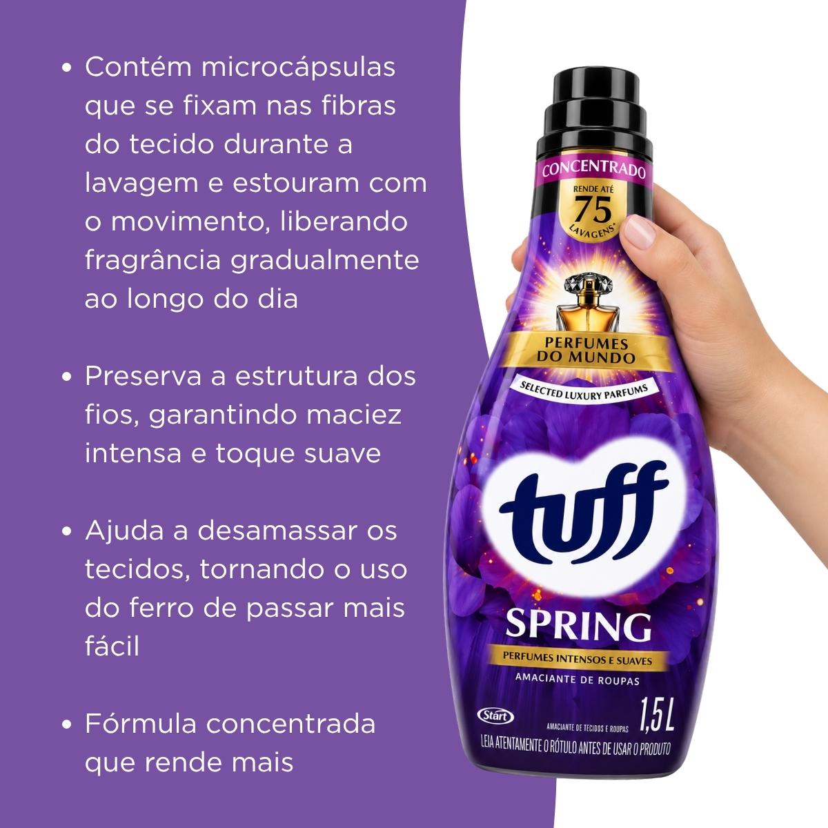 Amaciante Concentrado Spring Start 1,5L  Tuff