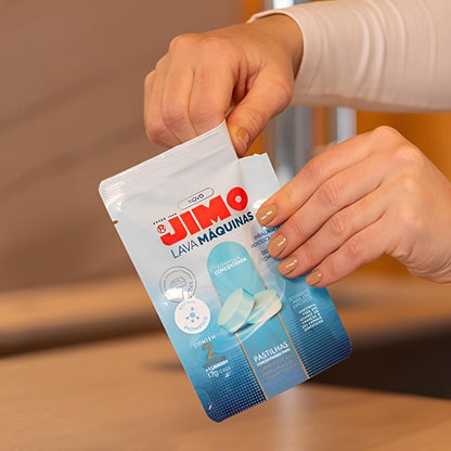 Limpa Máquinas de Lavar Louça Com 2 Pastilhas Jimo