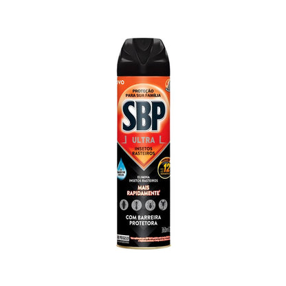 Inseticida Aerossol Ultra Insetos Rasteiros 360ml SBP