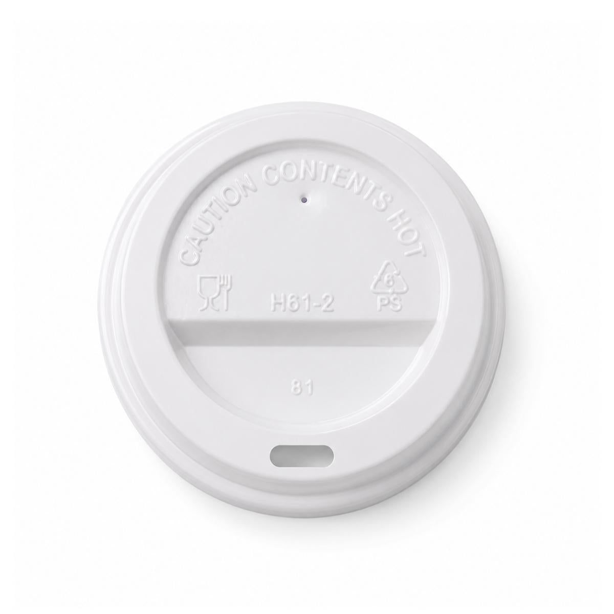 Tampa Para Copo de Papel Descartável  240ml 25 Unidades  Vabene