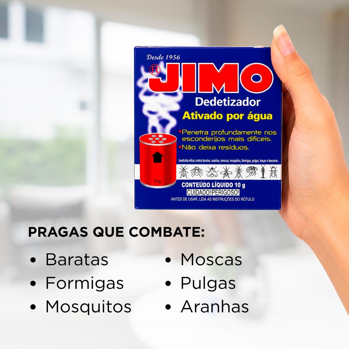 Dedetizador Ativado Por Água Gás Fumigante 10g Jimo