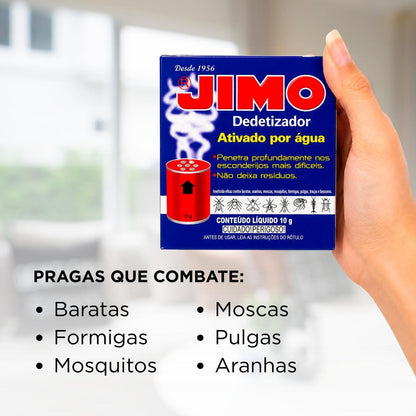 Dedetizador Ativado Por Água Gás Fumigante 10g Jimo