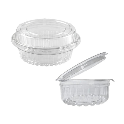 Pote Descartável Redondo Com Tampa Doce Frutas 250ml 200unid