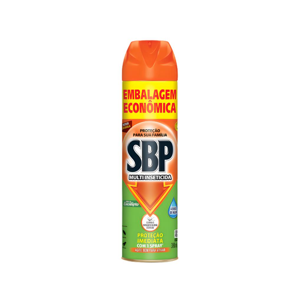Inseticida Aerossol Multi Insetos Óleo De Eucalipto 380ml SBP