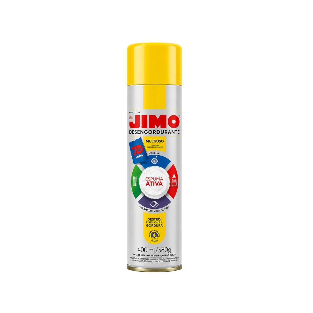 Limpador Desengordurante Multiuso Espuma Ativa Jimo 400ml