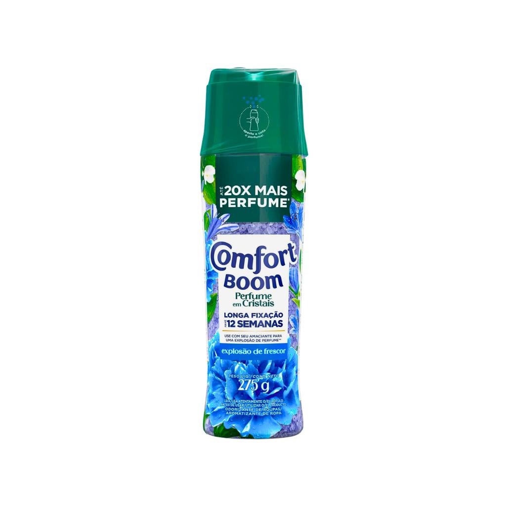Amaciante Em Cristais Comfort Boom Explosão de Frescor 275G