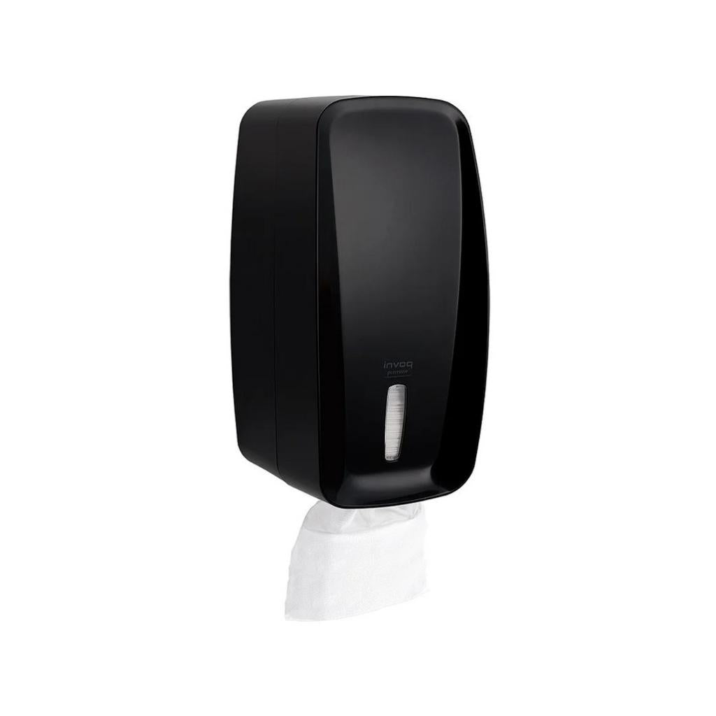 Dispenser Papel Higiênico Cai Cai Invoq Premisse Preto