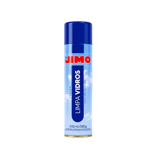 Limpa Vidros Spray 400ml Limpeza Profissional Jimo