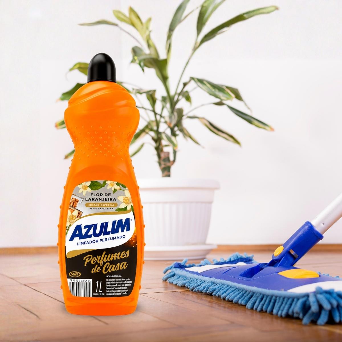 Limpador Perfumado Flor de Laranjeira Azulim 1 Litro