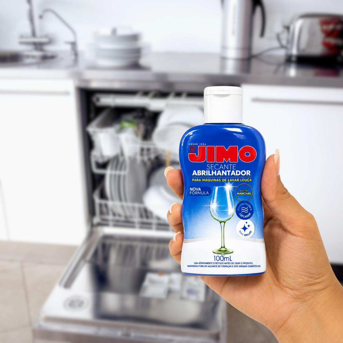 Secante Abrilhantador Lavadora De Louça 100ml Jimo